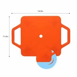 Cheapest 😀 Joonly Kids Sitting Scooter Board With Universal Wheels Safety Plastic Scooter For Kids Ages 6-12 Manual Sport Scooters With Handles For Gym Class Orange 🎉 -Scooters & Equipment Sales 312oYLrQIJL