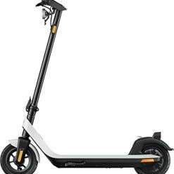 Outlet ✔️ NIU Electric Scooter For Adults - 300W Power, 25 Miles Long-Range, Max 17.4MPH, 10'' Tubeless Fat Tire, Dual Brakes, W. Capacity 250lbs, Portable Folding Commuting E-Scooter, UL Certified(KQi2 Pro) Gray ⌛ -Scooters & Equipment Sales 31JRmbytIQL. AC
