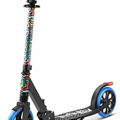 Outlet 🥰 SereneLife Folding Kick Scooter For Adults And Kid Red ✔️ -Scooters & Equipment Sales 31QZ8woaU5S. AC