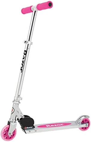 Buy 😉 Razor A Kick Scooter For Kids – Foldable,Lightweight, Adjustable Height Handlebars, For Riders 5 Years And Up, And Up To 143 Lbs Clear/black ❤️ 10 Buy 😉 Razor A Kick Scooter For Kids – Foldable,Lightweight, Adjustable Height Handlebars, For Riders 5 Years And Up, And Up To 143 Lbs Clear/black ❤️ - Image 8