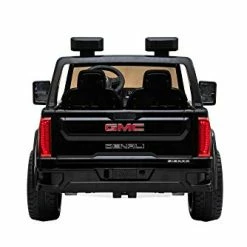 Wholesale 🎁 DAKOTT GMC Sierra Denali HD Two Seater 12 Volt Ride-On Truck W/ 2.4G Remote Control, LED Lights, Horn, Music, MP3/USB, Storage Box, Spring Suspension, Electric Vehicle For Kids Black 🌟 -Scooters & Equipment Sales 31iMCwA4YtL