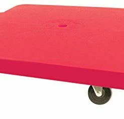 Outlet 🎉 Palos Sports The Zone Heavy Duty Scooter Board Set Of 6, Wide 12'' X 12'' Base - Multi-colored With Durable, Non-Marring Rubber Wheels With Ball Bearing Casters For Kids, PE Equipment For Elementary Sch 🎁