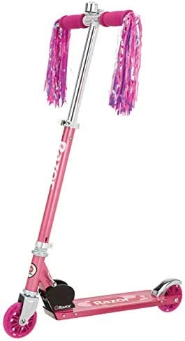 Buy 😉 Razor A Kick Scooter For Kids – Foldable,Lightweight, Adjustable Height Handlebars, For Riders 5 Years And Up, And Up To 143 Lbs Clear/black ❤️ 12 Buy 😉 Razor A Kick Scooter For Kids – Foldable,Lightweight, Adjustable Height Handlebars, For Riders 5 Years And Up, And Up To 143 Lbs Clear/black ❤️ - Image 10