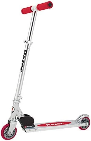Buy 😉 Razor A Kick Scooter For Kids – Foldable,Lightweight, Adjustable Height Handlebars, For Riders 5 Years And Up, And Up To 143 Lbs Clear/black ❤️ 11 Buy 😉 Razor A Kick Scooter For Kids – Foldable,Lightweight, Adjustable Height Handlebars, For Riders 5 Years And Up, And Up To 143 Lbs Clear/black ❤️ - Image 9