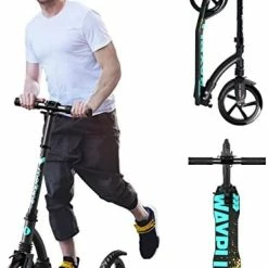 Coupon β WAYPLUS Kick Scooter For Ages 6+,Kid, Teens & Adults. Max Load 240 LBS. Foldable, Lightweight, 8IN Big Wheels For Kids, Teen And Adults, 4 Adjustable Levels. Bearing ABEC9 White π 18 Coupon β WAYPLUS Kick Scooter For Ages 6+,Kid, Teens & Adults. Max Load 240 LBS. Foldable, Lightweight, 8IN Big Wheels For Kids, Teen And Adults, 4 Adjustable Levels. Bearing ABEC9 White π -Scooters & Equipment Sales 4101rFg0SIL. AC