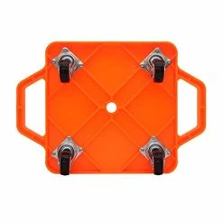 Cheapest 😀 Joonly Kids Sitting Scooter Board With Universal Wheels Safety Plastic Scooter For Kids Ages 6-12 Manual Sport Scooters With Handles For Gym Class Orange 🎉 -Scooters & Equipment Sales 411JP9SqgAL