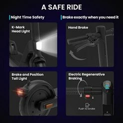 Promo ๐ ANYHILL Electric Scooter, Electric Scooter For Adults With 750W Motor, Upto 19 MPH & 28 Miles, Scooter For Adults With 3 Speed Modes Trible-Braking System, Electric Scooter With 10'' Tubeless Tires Black ๐คฉ 9 Promo ๐ ANYHILL Electric Scooter, Electric Scooter For Adults With 750W Motor, Upto 19 MPH & 28 Miles, Scooter For Adults With 3 Speed Modes Trible-Braking System, Electric Scooter With 10'' Tubeless Tires Black ๐คฉ -Scooters & Equipment Sales 411Xj75pUtL