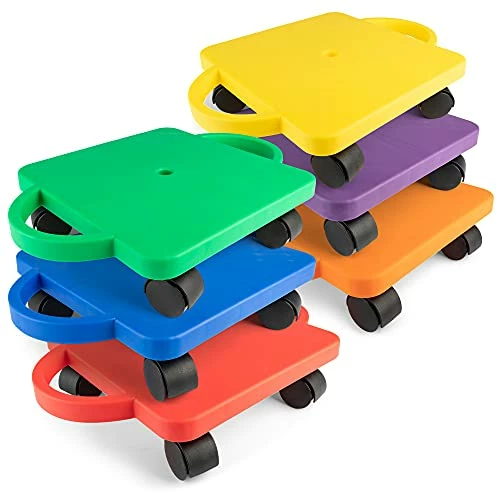 Budget โจ Champion Sports Scooter Board With Handles, Set Of 6, Wide 12 X 12 Base - Multi-Colored, Fun Sports Scooters With Non-Marring Plastic Casters For Children - Premium Kids Outdoor Activities And Toy ๐ 3 Budget โจ Champion Sports Scooter Board With Handles, Set Of 6, Wide 12 X 12 Base - Multi-Colored, Fun Sports Scooters With Non-Marring Plastic Casters For Children - Premium Kids Outdoor Activities And Toy ๐