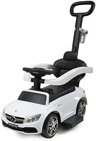 Best Pirce π TOBBI Push Car For Toddlers, Ride On Toy Sliding Walking Car W/ Horn Music, Safety Bar, Cup Holder, White β 9 Best Pirce π TOBBI Push Car For Toddlers, Ride On Toy Sliding Walking Car W/ Horn Music, Safety Bar, Cup Holder, White β - Image 8