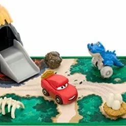 Best reviews of 👍 Disney Cars Toys ​Disney And Pixar’s Cars Toys | Mini Racers On-The-Go Dino Park Playset With 2 Mini Vehicles, Accessories And Portable Case, Toy Gift For Kid 🔔 -Scooters & Equipment Sales 4157lMTUPGL. AC