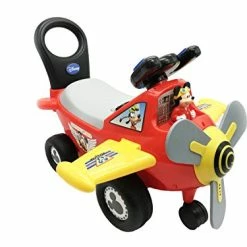 Promo 🔔 Disney Mickey Mouse Plane Light & Sound Activity Ride-O 🤩
