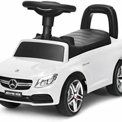 Cheapest 💯 Costzon Kids Push And Ride Racer, Licensed Mercedes Benz Ride On Push Car W/Horn Music, Under Seat Storage, Foot-to-Floor Sliding Car Pushing Cart For Toddler, Gift Toy For Children Boys 👧 Girls (Black) 😀 -Scooters & Equipment Sales 416PHiXKgL. AC