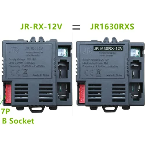 Budget ๐ Jiaruixin B Socket JR-RX-12V Receiver Match 2.4G Bluetooth Remote Control Accessories , Control Box ๐ฉ Motherboard Kids Ride On Car Replacement Parts ๐ 4 Budget ๐ Jiaruixin B Socket JR-RX-12V Receiver Match 2.4G Bluetooth Remote Control Accessories , Control Box ๐ฉ Motherboard Kids Ride On Car Replacement Parts ๐ - Image 2