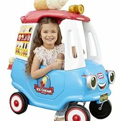 Coupon ๐ฏ Little Tikes Cozy Ice Cream Truck, Cozy Coupe Ride On Car, Kid And Parent Powered, Ice Cream Truck Music, Including Accessories- Gift For Kids, Toy For ๐ง Girls And Boys Ages 1.5 To 5 Years Old ๐