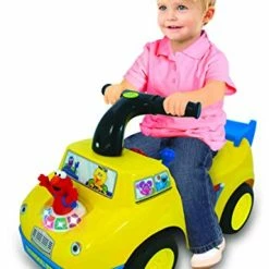 Best Sale 🧨 Sesame Street Elmo School Bus Ride-On 🔥 -Scooters & Equipment Sales 417FrwEUMdL
