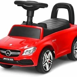 Cheapest 💯 Costzon Kids Push And Ride Racer, Licensed Mercedes Benz Ride On Push Car W/Horn Music, Under Seat Storage, Foot-to-Floor Sliding Car Pushing Cart For Toddler, Gift Toy For Children Boys 👧 Girls (Black) 😀 -Scooters & Equipment Sales 419014l7VaL. AC