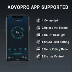 Wholesale 👏 Pro ES80 Electric Scooter - 8.5" Solid Tires,Up To 19 Miles Long-Range And 19 MPH Portable Folding Commuting Scooter For Adults With Double Braking System And App Black-01 😍 12 Wholesale 👏 Pro ES80 Electric Scooter - 8.5" Solid Tires,Up To 19 Miles Long-Range And 19 MPH Portable Folding Commuting Scooter For Adults With Double Braking System And App Black-01 😍 -Scooters & Equipment Sales 41AUubFxl4L