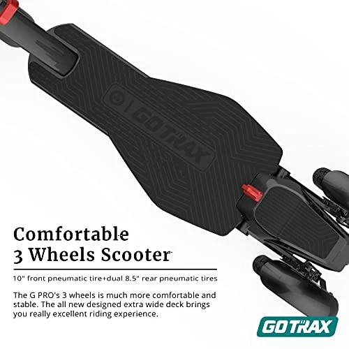 Coupon 😍 Gotrax Gpro Electric Scooter, 3 Wheel and Dual Rear Suspension, Max 24 Mile And 15.5Mph Power 350W Motor LG Battery, Double Anti-Theft Lock And Front 10" Rear 8.5" Pneumatic Tire Commuting Escoote ❤️ 7 Coupon 😍 Gotrax Gpro Electric Scooter, 3 Wheel and Dual Rear Suspension, Max 24 Mile And 15.5Mph Power 350W Motor LG Battery, Double Anti-Theft Lock And Front 10" Rear 8.5" Pneumatic Tire Commuting Escoote ❤️ - Image 5
