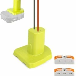 Discount 👏 Ecarke For Power Wheels Adaptor For Ryobi 18V One+ P108 P107 P102 Battery Dock Power Connector RC Toy & Car,e-Bike 12 Gauge Robotics (2 Pcs Terminal Blocks) 💯 -Scooters & Equipment Sales 41C8jiOhjwL. AC