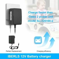 Cheap ✔️ IBERLS 12V Battery Charger For Ride On Toys, Class 2 Power Supply 12 Volt For Best Choice Products Kids Ride On Truck Kidzone Bumper Car Jeep Tractor Motorcycle Dirt Bike Ride-On Toy Charging Cord 😉 9 Cheap ✔️ IBERLS 12V Battery Charger For Ride On Toys, Class 2 Power Supply 12 Volt For Best Choice Products Kids Ride On Truck Kidzone Bumper Car Jeep Tractor Motorcycle Dirt Bike Ride-On Toy Charging Cord 😉 -Scooters & Equipment Sales 41CGO1USg8L