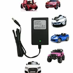Best reviews of 😍 12V Kids Powered Wheel Charger, 12 Volt Battery Charger For Children's Electric Ride On Car Competiable With Audi BWM Mecerdes-Benz Battery Power 🔥