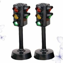 Best Sale ⭐ NUOBESTY Kids Traffic Light Toy Traffic Signal Light Model Toys Early Education Playset For Kids Toddler, Pack Of 2( Random Size) ⭐ -Scooters & Equipment Sales 41D1DmucCBL
