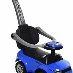 Brand new 🧨 Aosom 3 In 1 Push Cars For Toddlers Kid Ride On Push Car Stroller Sliding Walking Car With Horn Music Light Function Secure Bar Ride On Toy For Boy Girl 1-3 Years Old Red 🔥 -Scooters & Equipment Sales 41GF1rAG4iL. AC
