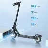 Cheap ⭐ Isinwheel S9Pro Electric Scooter, 350W Motor,8.5 Inch Solid Tires, 17 Miles Range, 19 Mph Folding Commuter Electric Scooter For Adults, Rear Dual Suspension, Dual Braking System & App(Optional Seat) 👍 -Scooters & Equipment Sales 41H9uXAF8cL