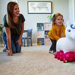 Outlet π₯° Kid Trax Silly Skaters Unicorn Toddler Foot To Floor Ride On Toy, Kids 1-3 Years Old, Soft And Inflatable, Single Rider, Light Up LED Rollerskates, White (KT1590) β 13 Outlet π₯° Kid Trax Silly Skaters Unicorn Toddler Foot To Floor Ride On Toy, Kids 1-3 Years Old, Soft And Inflatable, Single Rider, Light Up LED Rollerskates, White (KT1590) β -Scooters & Equipment Sales 41KdT4p59CL