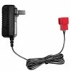 Cheapest 😉 FLHFULIHUA 6V Kids Ride On Car Charger For 6 Volt Battery , 7v800ma Charger For BMX X6 Kid TRAX Disney GMC Beetle Bus Electric Baby Carriage Ride Toy Battery Supply Power Adapter Red Square Plug ✨ -Scooters & Equipment Sales 41Kwctk8DIL