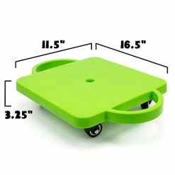 Best reviews of 😉 11.5" Gym Class Super Scooters Sliding Board With Non-Skid Casters And Safety Handles By K-Roo Sports Yellow 🎁 -Scooters & Equipment Sales 41LqxzoydFL