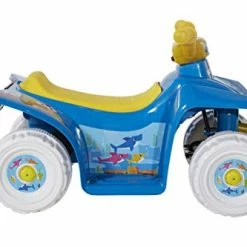 Promo ⭐ Baby Shark 6V Quad With Rechargeable Battery , Blue 🤩 -Scooters & Equipment Sales 41OCXTnZ7yL