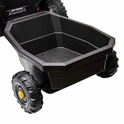 Best deal ✔️ RCtown Trailer For 12V Kids Ride On Car Truck With Parent Remote Control, Spring Suspension, LED Lights, AUX Port, Music (Trailer Only) 😍 -Scooters & Equipment Sales 41QT681XMfL