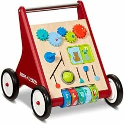 Cheap 🔔 Radio Flyer Classic Push & Play Walker, Toddler Walker With Activity Play, Ages 1-4, Red Walker T 🌟 -Scooters & Equipment Sales 41QTYVn5iL. AC