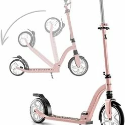 Deals 👍 LaScoota Professional Scooter For Ages 6+, Teens & Adults I Lightweight & Big Sturdy Wheels For Kids, Teen And Adults. A Foldable Kick Scooter For Indoor & Outdoor Fun. Great Gift & Toy. Up To 264 Lbs Yellow ⌛ -Scooters & Equipment Sales 41RJBAlLP0L. AC