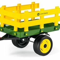Coupon ๐งจ John Deere Stakeside Trailer Ride On, Green โจ