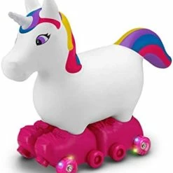 Outlet π₯° Kid Trax Silly Skaters Unicorn Toddler Foot To Floor Ride On Toy, Kids 1-3 Years Old, Soft And Inflatable, Single Rider, Light Up LED Rollerskates, White (KT1590) β 15 Outlet π₯° Kid Trax Silly Skaters Unicorn Toddler Foot To Floor Ride On Toy, Kids 1-3 Years Old, Soft And Inflatable, Single Rider, Light Up LED Rollerskates, White (KT1590) β -Scooters & Equipment Sales 41Rd5MIJSUL. AC