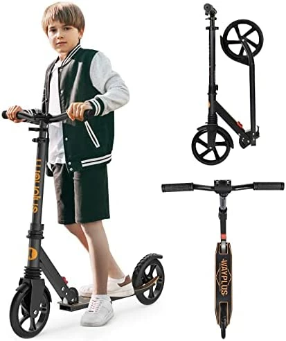 Coupon β WAYPLUS Kick Scooter For Ages 6+,Kid, Teens & Adults. Max Load 240 LBS. Foldable, Lightweight, 8IN Big Wheels For Kids, Teen And Adults, 4 Adjustable Levels. Bearing ABEC9 White π 11 Coupon β WAYPLUS Kick Scooter For Ages 6+,Kid, Teens & Adults. Max Load 240 LBS. Foldable, Lightweight, 8IN Big Wheels For Kids, Teen And Adults, 4 Adjustable Levels. Bearing ABEC9 White π - Image 9
