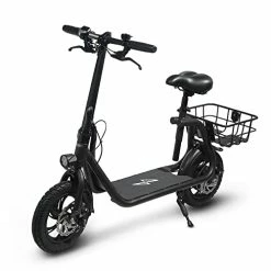 Scooters & Equipment Sales 8 Wholesale β Phantomgogo Commuter R1 - Electric Scooter For Adults - Foldable Scooter With Seat & Carry Basket - 450W Brushless Motor 36V - 15MPH 265lbs Max Load E Mopeds For Adults Blue β