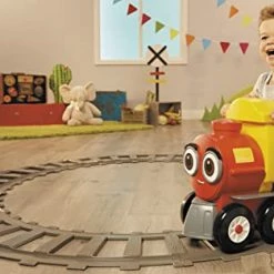 Coupon 🎁 Little Tikes® Cozy Train Scoot Ride-On With Track, Under Seat Storage And Working Bell For Indoor & Outdoor Train Themed Play For Preschool Kids, Boys, 👧 Girls Ages 1- 5 Year 🔥 -Scooters & Equipment Sales 41VN3NhsOWL