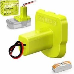 Discount 👏 Ecarke For Power Wheels Adaptor For Ryobi 18V One+ P108 P107 P102 Battery Dock Power Connector RC Toy & Car,e-Bike 12 Gauge Robotics (2 Pcs Terminal Blocks) 💯 -Scooters & Equipment Sales 41ViL3A8b L. AC