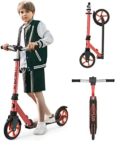 Coupon β WAYPLUS Kick Scooter For Ages 6+,Kid, Teens & Adults. Max Load 240 LBS. Foldable, Lightweight, 8IN Big Wheels For Kids, Teen And Adults, 4 Adjustable Levels. Bearing ABEC9 White π 13 Coupon β WAYPLUS Kick Scooter For Ages 6+,Kid, Teens & Adults. Max Load 240 LBS. Foldable, Lightweight, 8IN Big Wheels For Kids, Teen And Adults, 4 Adjustable Levels. Bearing ABEC9 White π - Image 11
