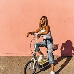 Hot Sale ✨ Razor EcoSmart Metro Electric Scooter – Padded Seat, Wide Bamboo Deck, 16" Air-Filled Tires, 500w High-Torque Motor, Up To 18 Mph, 12-Mile Range, Rear-Wheel Drive 😉 -Scooters & Equipment Sales 41YkvvUziSL