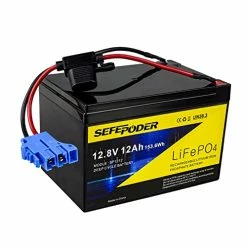 Outlet ⌛ SEFEPODER Replacement Battery For Peg Perego Ride-On Toys 12-Volt Battery, 12V 12Ah Lifepo4 Lithium Ion Rechargeable Battery For Peg Perego Ride-On Vehicles ⭐