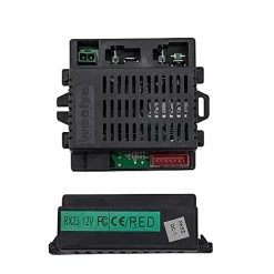 Flash Sale 🛒 Jiaruixin Wellye RX23 12V Four-Side Socket Children's Electric Car 2.4G Bluetooth Controller Receiver Accessories, For Kids Ride On Toys Replacement Parts 👍 -Scooters & Equipment Sales 41c8W5KGE4L
