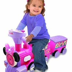 Outlet 👍 Kiddieland Minnie Ride-On Train With Caboose And Track 🥰 -Scooters & Equipment Sales 41e2zpPHHZL
