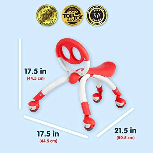 Coupon ✔️ YBIKE Pewi Walking Ride On Toy - From Baby Walker To Toddler Ride On For Ages 9 Months To 3 Years Old Red ⭐ 6 Coupon ✔️ YBIKE Pewi Walking Ride On Toy - From Baby Walker To Toddler Ride On For Ages 9 Months To 3 Years Old Red ⭐ - Image 4