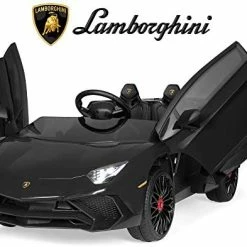 Brand new 🎉 Best Choice Products Kids 12V Ride On Lamborghini Aventador SV Sports Car Toy W/ Parent Control, AUX Cable, 2 Speeds, LED Lights, Sounds - R 👍 -Scooters & Equipment Sales 41g5Bd0 KqL. AC