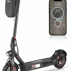 Promo 😉 IScooter Electric Scooter - 500W Motor, 22 Miles Range, Up To 21 MPH Top Speed, 10" Solid Tires, Dual Suspensions, UL Certified Folding Electric Scooter For Adults Commu 🔥 -Scooters & Equipment Sales 41gYlGnj0vL. AC