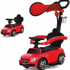 Buy โญ Costzon Push Car For Toddlers, 3 In 1 Mercedes Benz Stroller Sliding Walking Car W/ Canopy, Handle, Safety Bar, Cup Holder, Music, Underneath Storage, Foot-to-Floor Ride On Toy For Boys & ๐ง Girls, White ๐คฉ 18 Buy โญ Costzon Push Car For Toddlers, 3 In 1 Mercedes Benz Stroller Sliding Walking Car W/ Canopy, Handle, Safety Bar, Cup Holder, Music, Underneath Storage, Foot-to-Floor Ride On Toy For Boys & ๐ง Girls, White ๐คฉ -Scooters & Equipment Sales 41h0W4HYvJL. AC